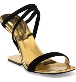 New JEFFREY CAMPBELL GEOMETRIC - HI L HEEL SANDAL