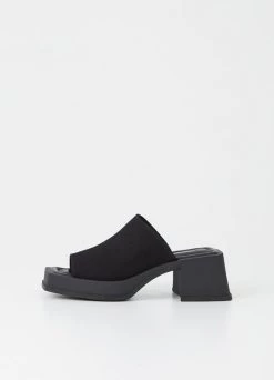 Vagabond Shoe Makers New VAGABOND HENNIE TEXTILE MULE - BLK 7 Vagabond Shoe Makers New VAGABOND HENNIE TEXTILE MULE - BLK