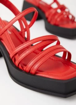 Vagabond Shoe Makers VAGABOND HENNIE STRAPPY - RED