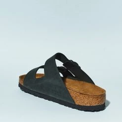 Sandals BIRKENSTOCK ARIZONA SFB M - BLACK 7 Sandals BIRKENSTOCK ARIZONA SFB M - BLACK
