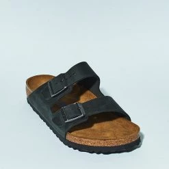 Sandals BIRKENSTOCK ARIZONA SFB M - BLACK 9 Sandals BIRKENSTOCK ARIZONA SFB M - BLACK