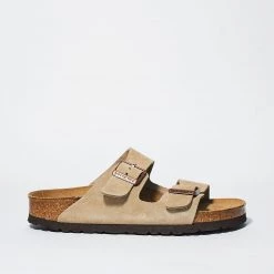 Birkenstock ARIZONA SFB W - TAUPE SUEDE New