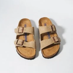 Birkenstock ARIZONA SFB W - TAUPE SUEDE New