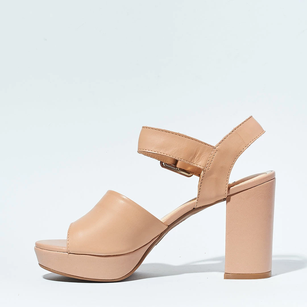 New Chelsea Crew Rose PLATFORM SANDAL - NUDE 3 New Chelsea Crew Rose PLATFORM SANDAL - NUDE