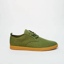 CLAE ELLINGTON TEXTILE - OLIVE HEMP Boots