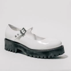 New JEFFREY CAMPBELL MARJ HI - WHITE PAT