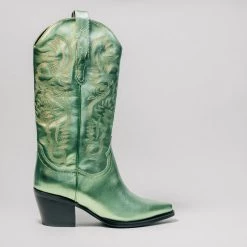 Jeffrey Campbell DAGGET - GREEN METALLIC