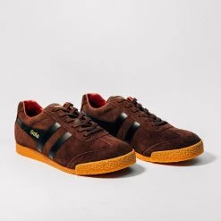 GOLA HARRIER M - BROWN/BLK/ RED Boots