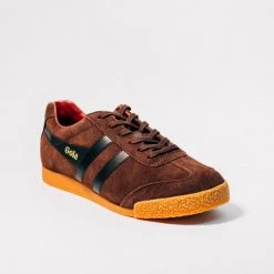 GOLA HARRIER M - BROWN/BLK/ RED Boots