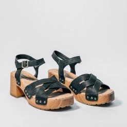 KORK-EASE TIA CLOG - BLACK