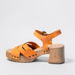KORK-EASE TIA CLOG - ORANGE New