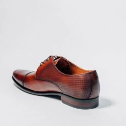 FLORSHEIM POSTINO CAP OX - COGNAC New 14 FLORSHEIM POSTINO CAP OX - COGNAC New