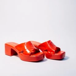New JEFFREY CAMPBELL BUBBLEGUM - RED