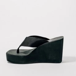 JEFFREY CAMPBELL LIZZI - HI PLTM WDG THONG New