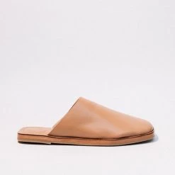 BIRD OF FLIGHT KOKO LEATHER SLIDE - NATURAL New