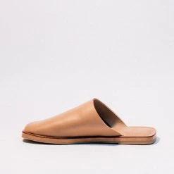 BIRD OF FLIGHT KOKO LEATHER SLIDE - NATURAL New