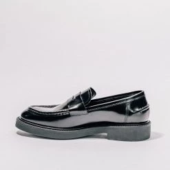 Vagabond Shoe Makers New VAGABOND ALEX LOAFER W - BLK SHINE