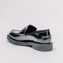 Vagabond Shoe Makers New VAGABOND ALEX LOAFER W - BLK SHINE