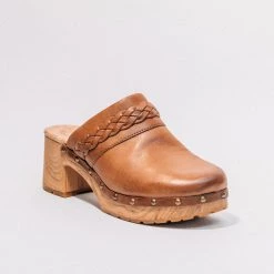 Kork-Ease KORK EASE TILLY CLOG - LIGHT BROWN New