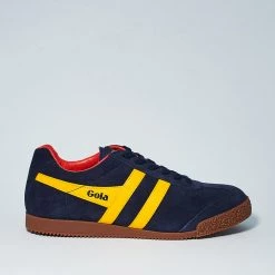 Gola HARRIER SUEDE MEN NAVY/SUN