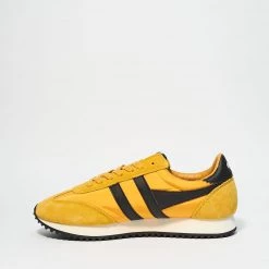 GOLA BOSTON 78 MEN'S SNEAKER - SUN/BLK New 7 GOLA BOSTON 78 MEN'S SNEAKER - SUN/BLK New