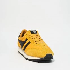GOLA BOSTON 78 MEN'S SNEAKER - SUN/BLK New 8 GOLA BOSTON 78 MEN'S SNEAKER - SUN/BLK New