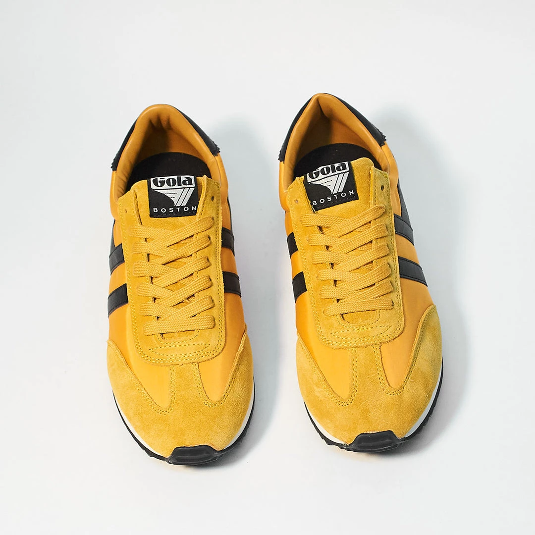 GOLA BOSTON 78 MEN'S SNEAKER - SUN/BLK New 5 GOLA BOSTON 78 MEN'S SNEAKER - SUN/BLK New