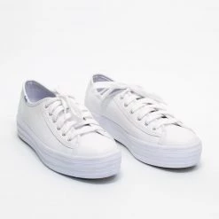Keds TRIPLE KICK CANVAS - WHITE New
