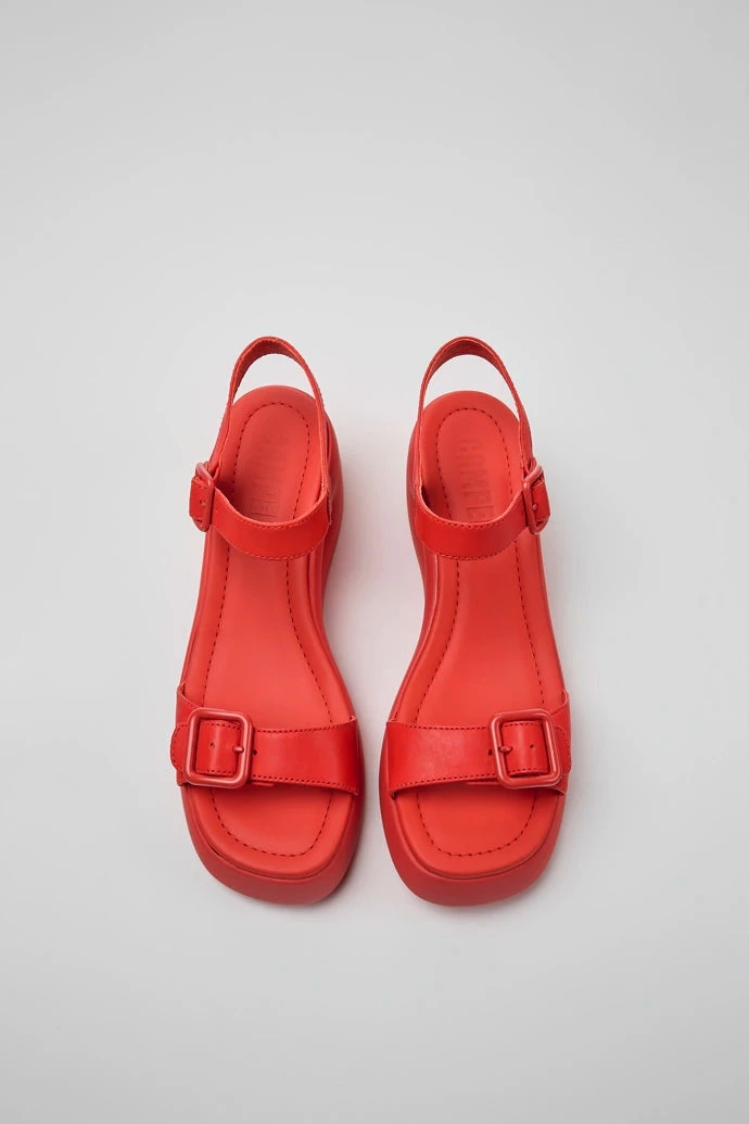 CAMPER KAAH RED BUCKLE SANDAL 3 CAMPER KAAH RED BUCKLE SANDAL