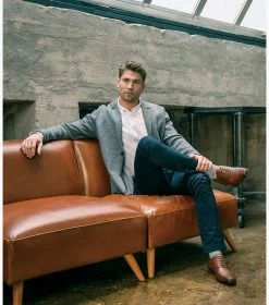 FLORSHEIM POSTINO CAP OX - COGNAC New