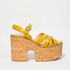 New ROC PAIGE SANDAL - YELLOW