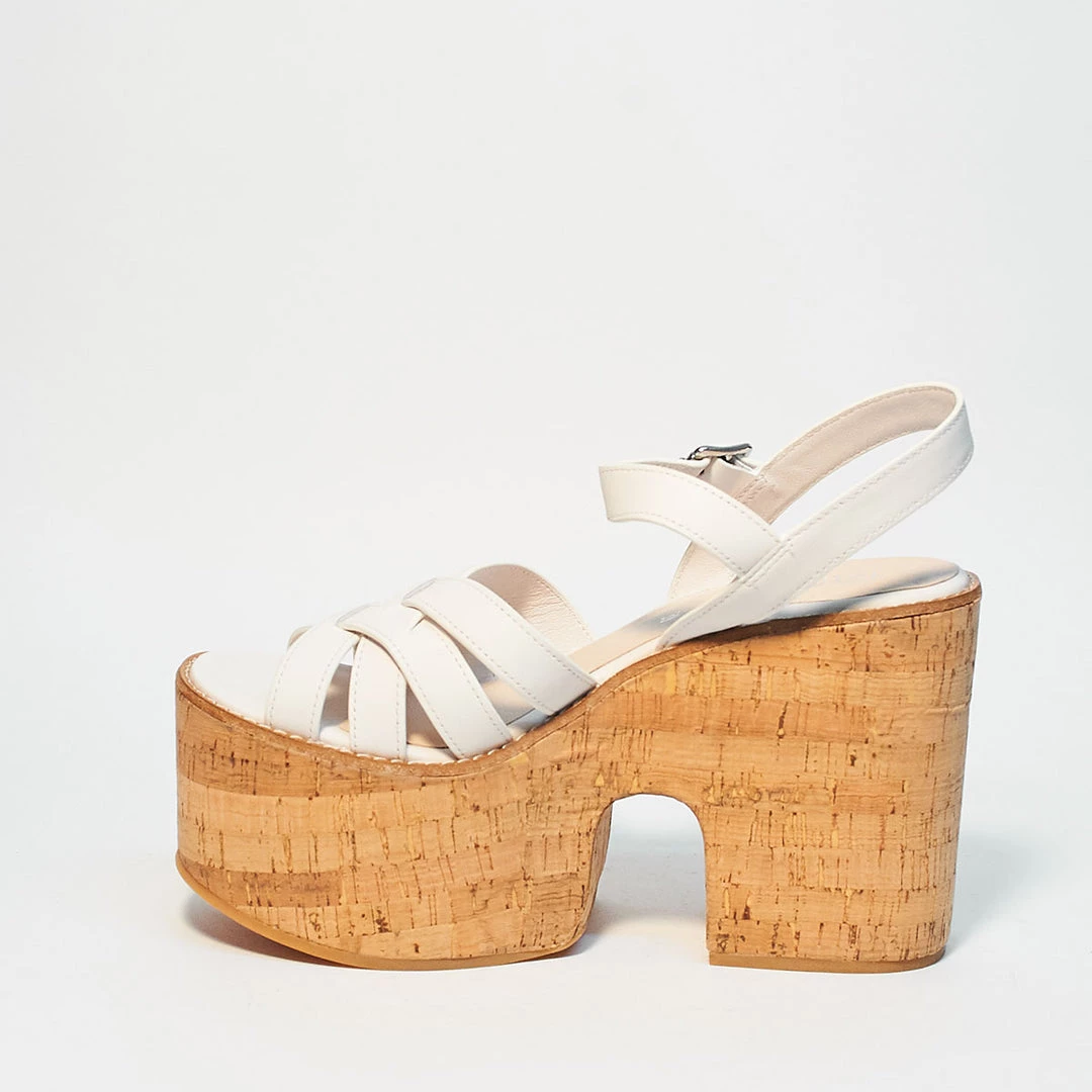 ROC PAIGE SANDAL - WHITE 3 ROC PAIGE SANDAL - WHITE