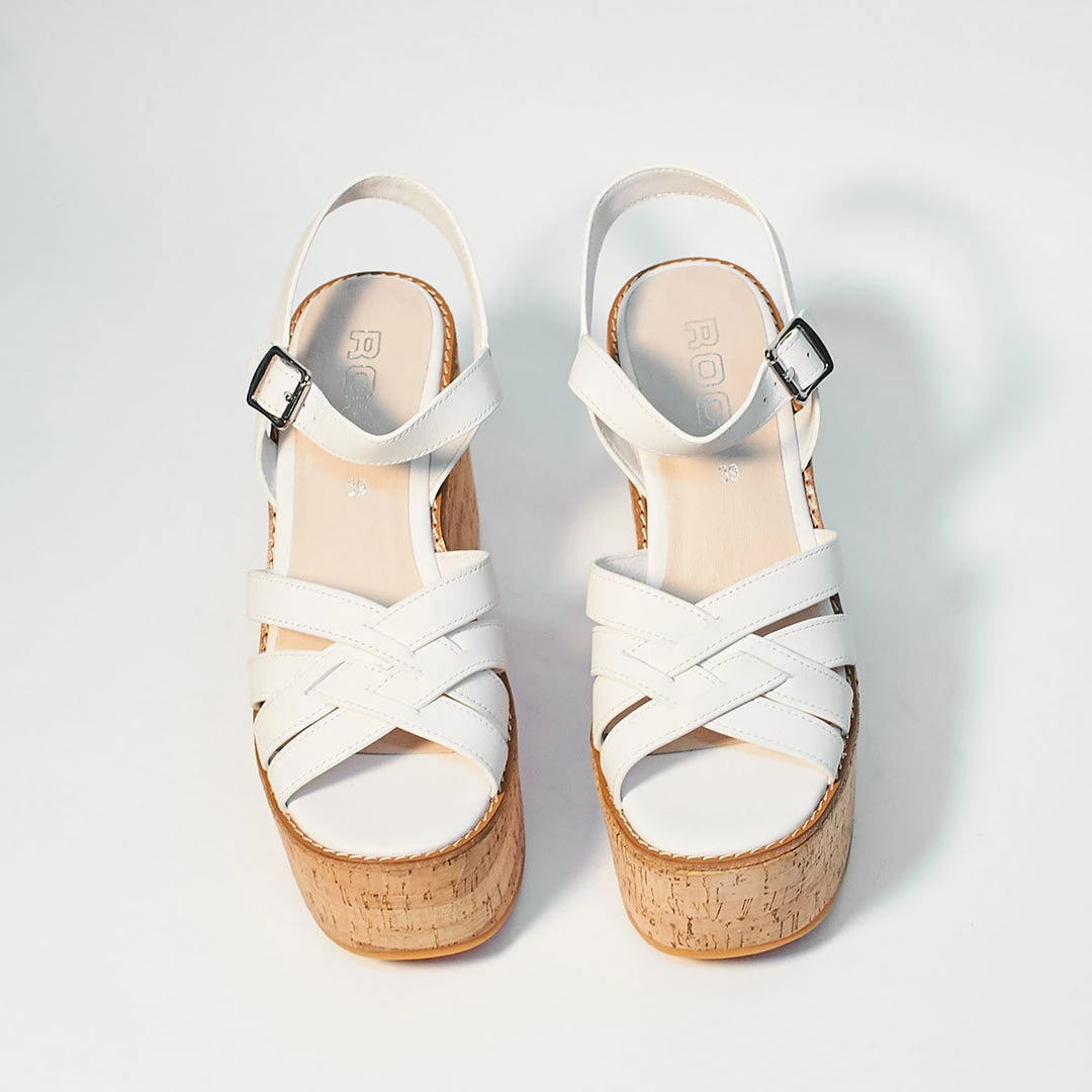 ROC PAIGE SANDAL - WHITE 5 ROC PAIGE SANDAL - WHITE