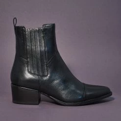 Vagabond Shoe Makers New VAGABOND MARJA TALL CHELSEA GORE - BLK