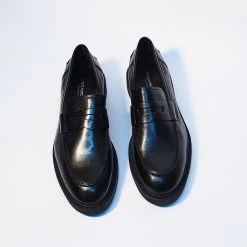 Vagabond Shoe Makers New VAGABOND ALEX LOAFER - BLK LEATHER