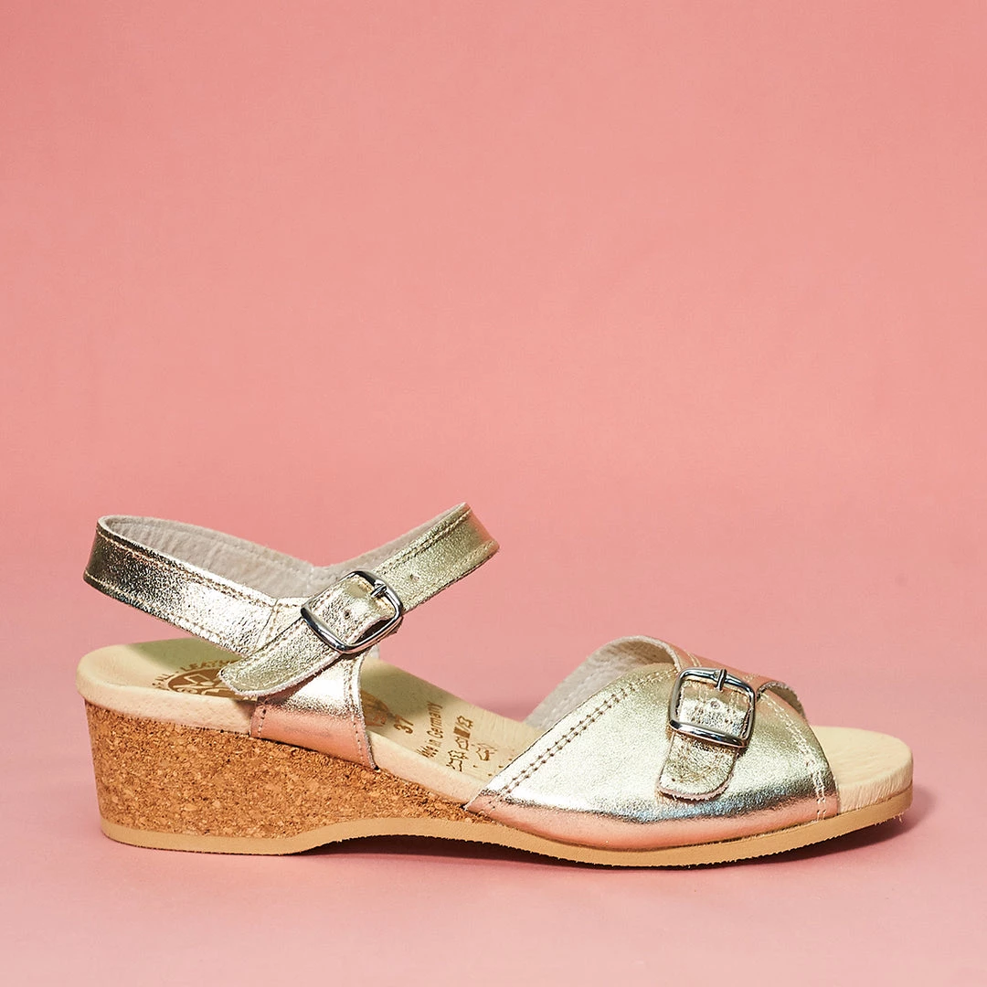 Sandals Worishofer 711 - GOLD 1 Sandals Worishofer 711 - GOLD