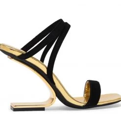 New JEFFREY CAMPBELL GEOMETRIC - HI L HEEL SANDAL