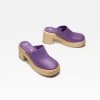 E8 By MIISTA E8 ROBERTA CLOG MULE - LAVENDER New