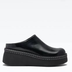 E8 By MIISTA E8 KRISTI MULE BLACK LEATHER New