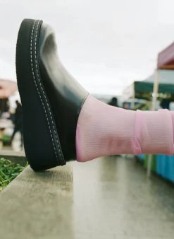 E8 By MIISTA E8 KRISTI MULE BLACK LEATHER New