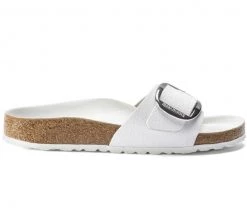 New BIRKENSTOCK MADRID W BIG BUCKLE-WHT
