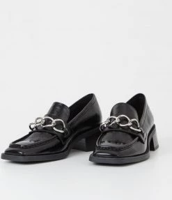 Vagabond Shoe Makers New VAGABOND BLANCA PATENT LOAFER - BLK