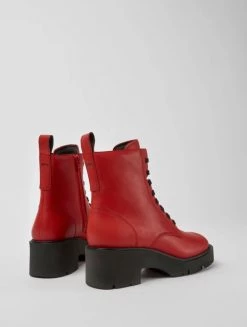 CAMPER MILAH LACE BOOT - RED New