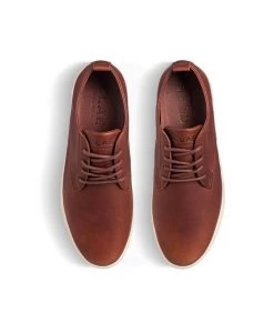Clae ELLINGTON LEATHER - CHESTNUT Sneaker Boots