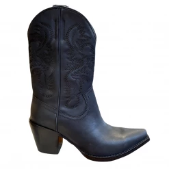 Boots JEFFREY CAMPBELL RANCHER - MD -SH WESTERN BLK