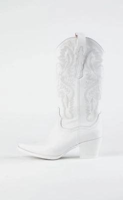 New JEFFREY CAMPBELL DAGGET - WHITE COMBO