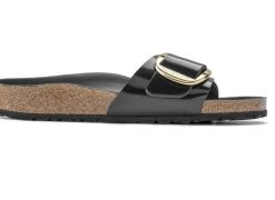 Birkenstock MADRID W BIG BUCKLE BK/GLD New