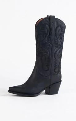 JEFFREY CAMPBELL DAGGET - BLK WASH