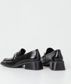 Vagabond Shoe Makers New VAGABOND BLANCA PATENT LOAFER - BLK
