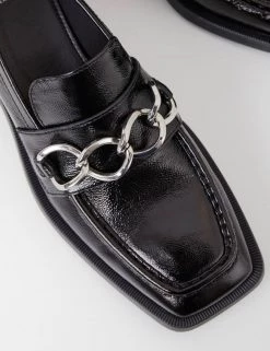 Vagabond Shoe Makers New VAGABOND BLANCA PATENT LOAFER - BLK